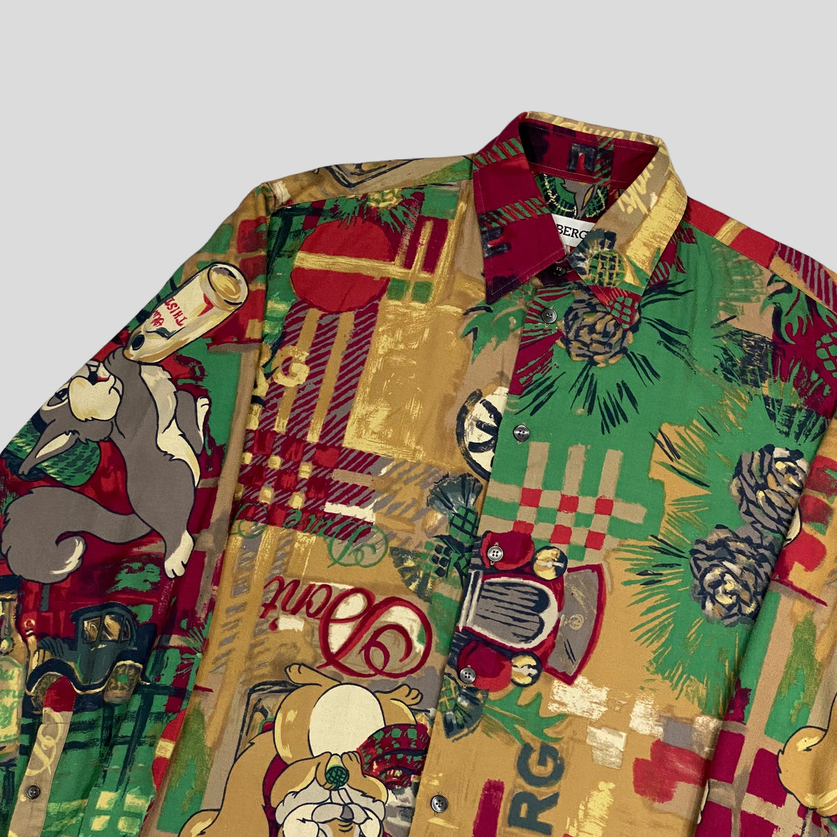 Iceberg 1992 Bad Squirrels Shirt - L | Large, Multicolour