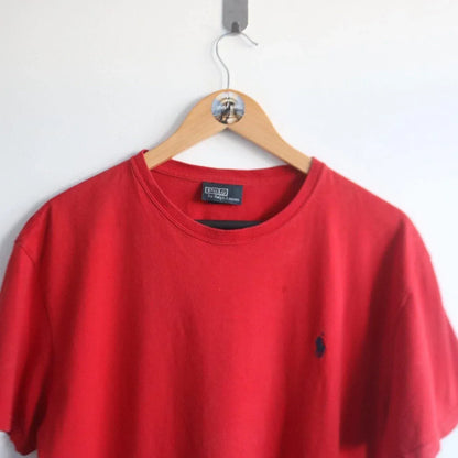 Vintage Ralph Lauren Essential -Red  (L)  (M)