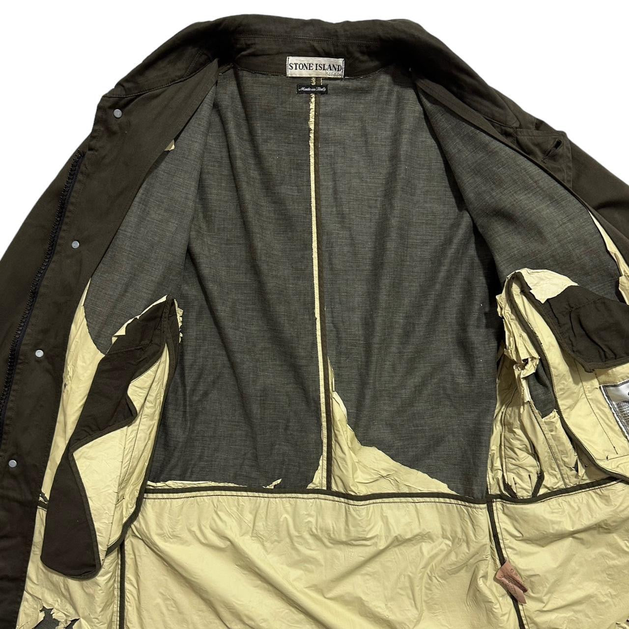 Stone Island Raso Gommato Jacket