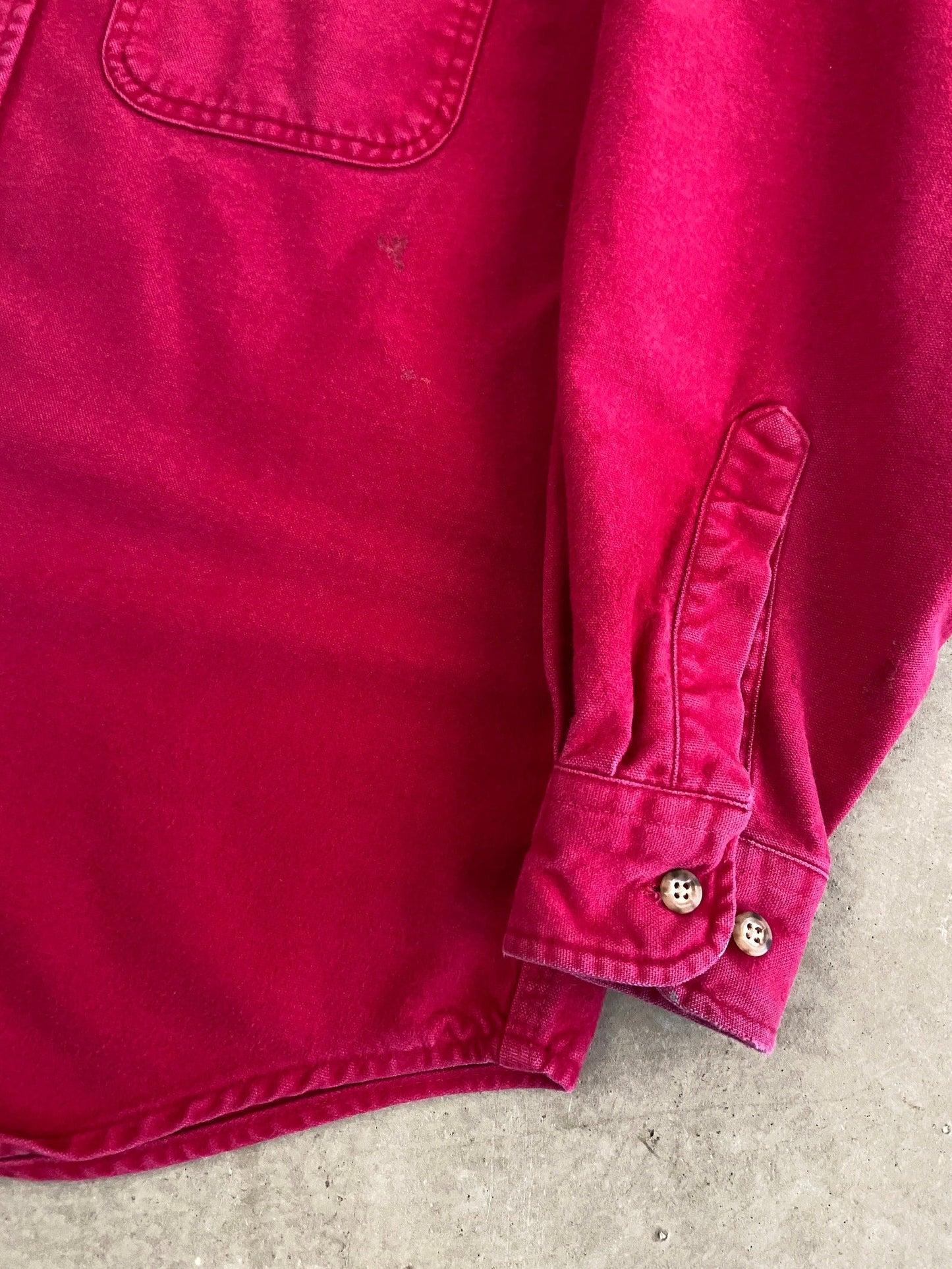 Carhartt 2 Pocket Work Shirt - M | Medium, Red