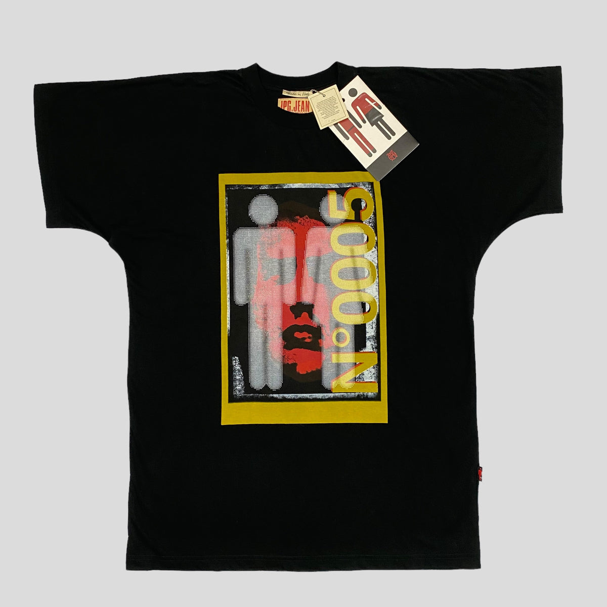 JPG Jeans SS2003 No0005 Graphic T-shirt - L | L, Black
