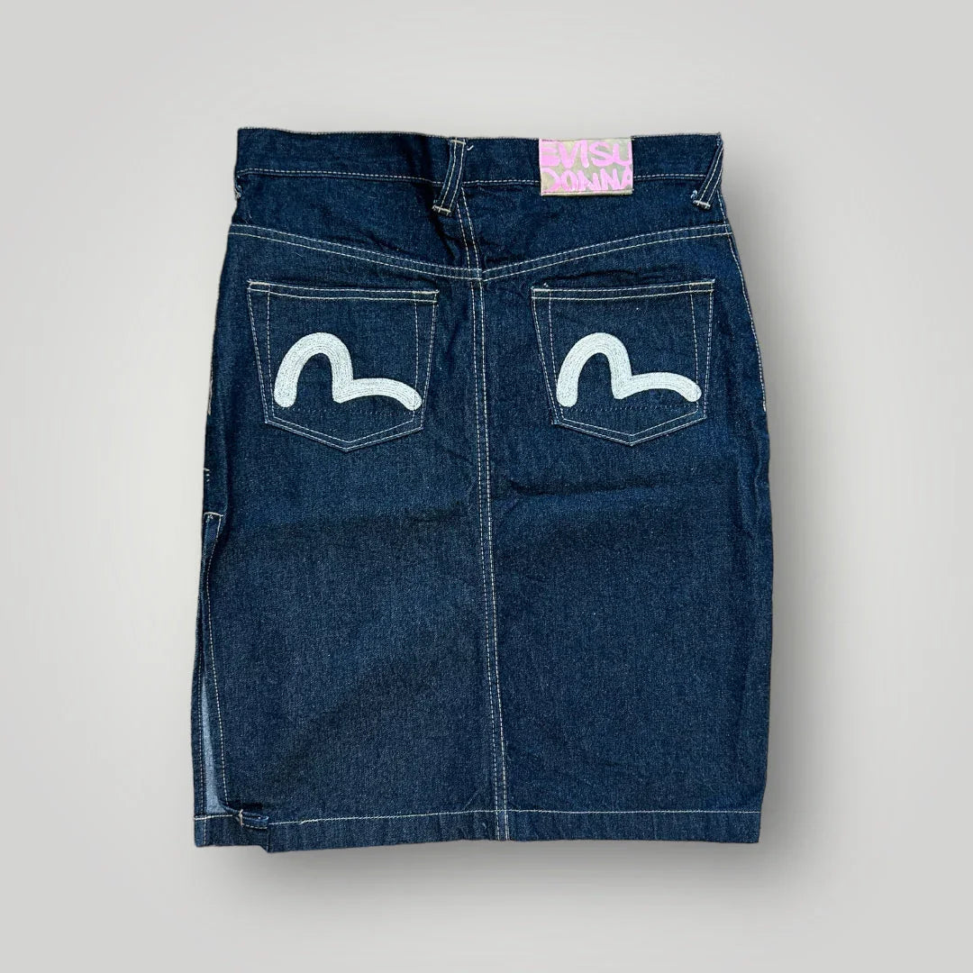 Evisu Denim Skirt L