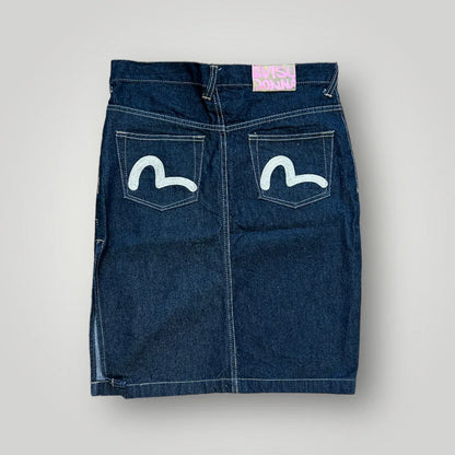 Evisu Denim Skirt L