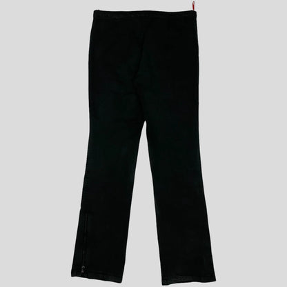 Prada Sport Womens Red Tab Flares - 32