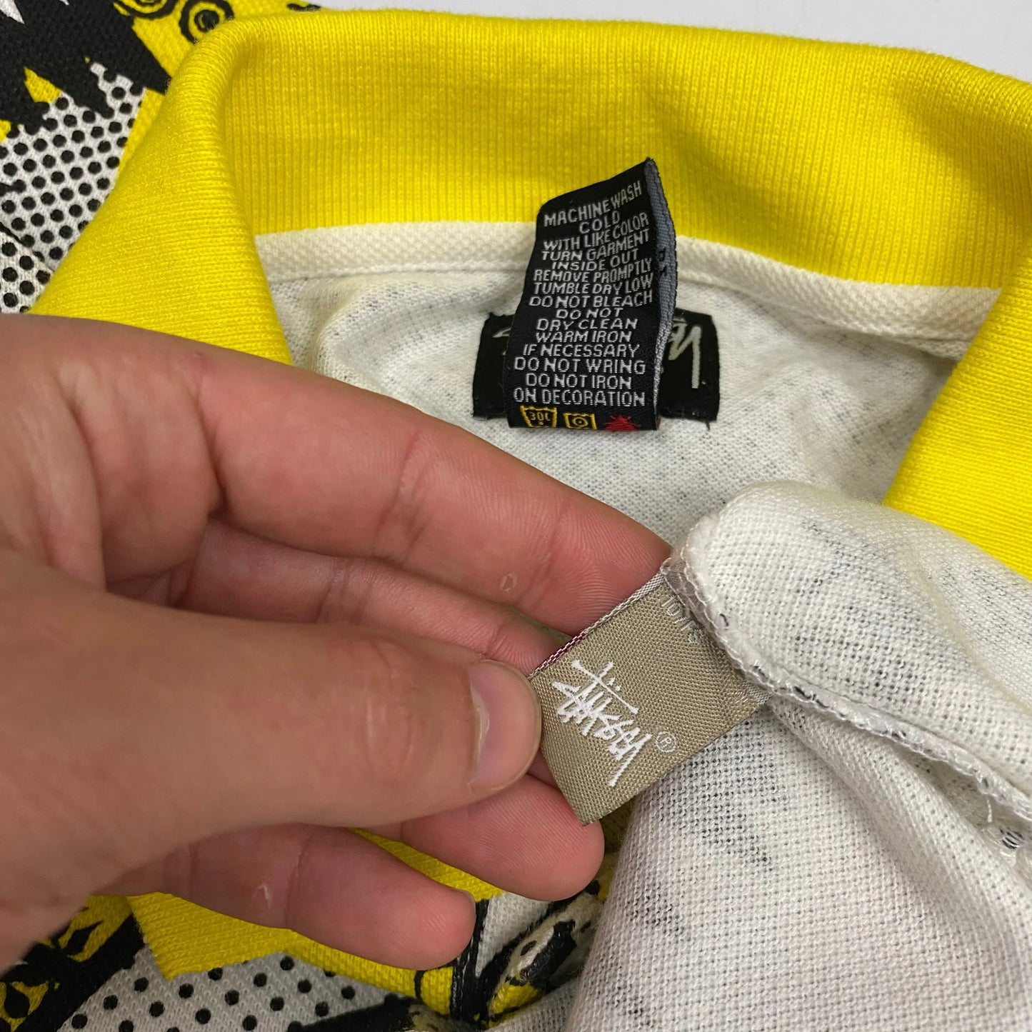 Stussy 00’s Increase The Peace Bubble Polo - M