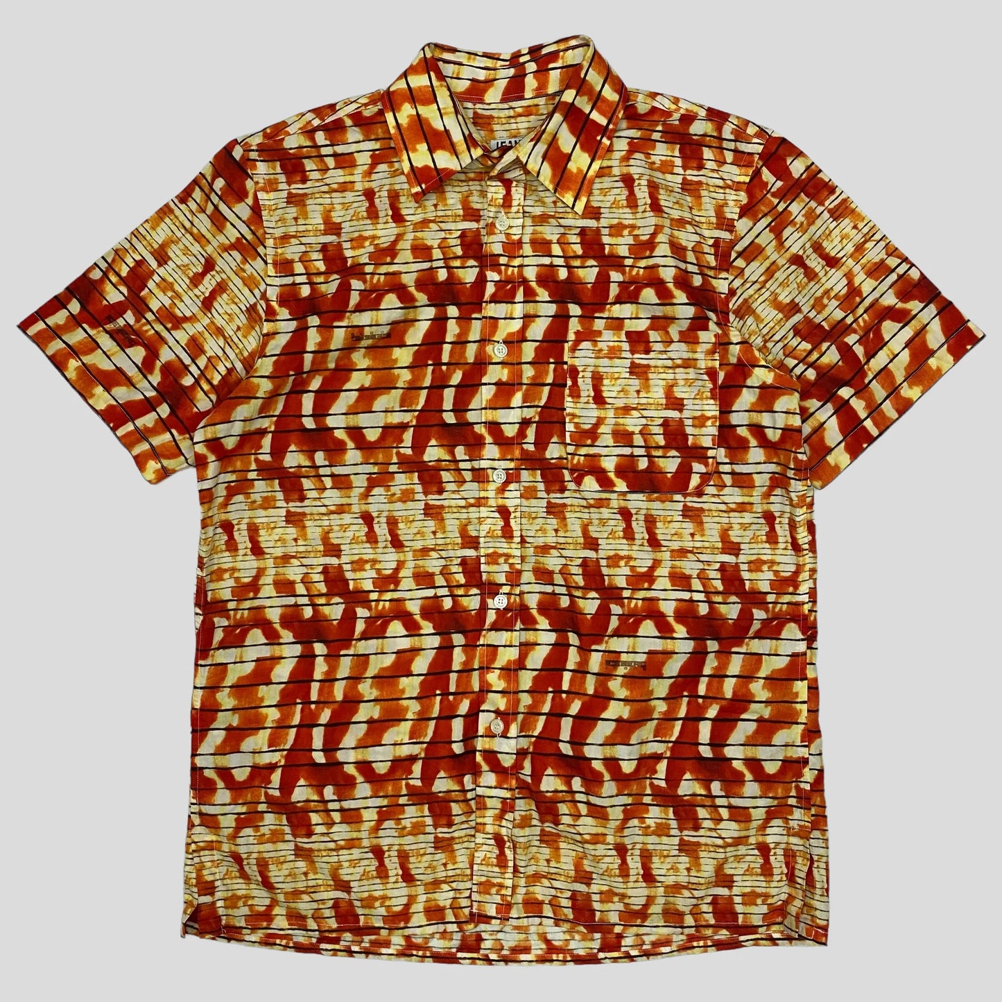 Iceberg Jeans 90’s Blaze Monogram Shirt - M