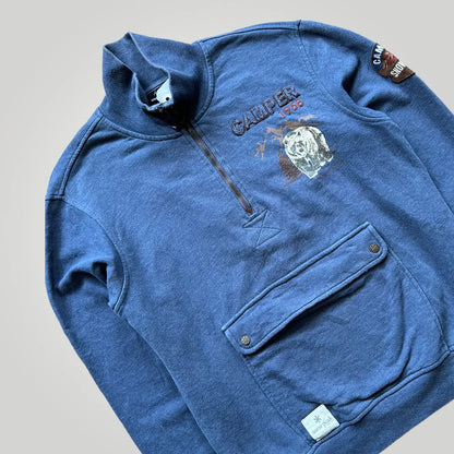 Snow Peak Vintage Quarter Zip L