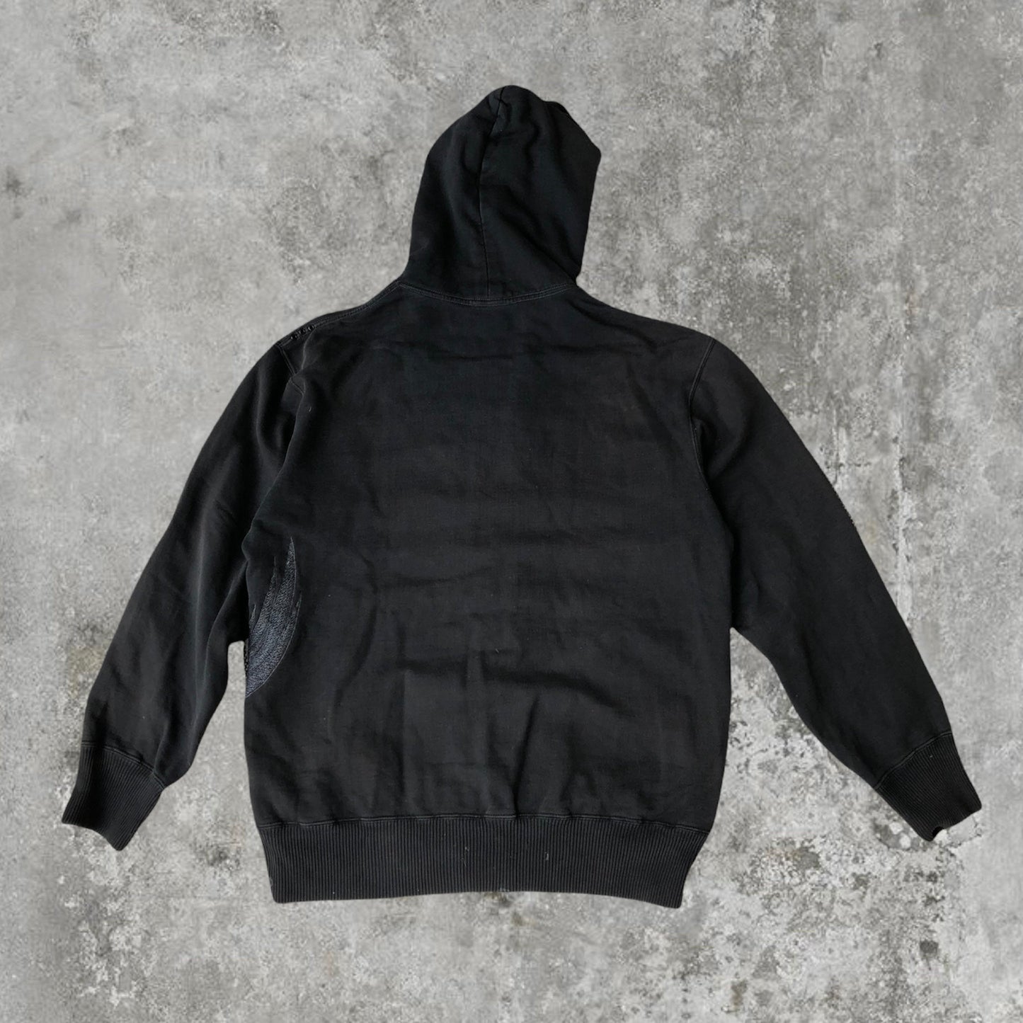 Maharishi Heavyweight Cotton Embroidered Hoodie | Default Title, Red