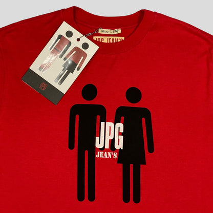JPG Jeans SS2003 No0005 Graphic T-shirt - M & L & XL | Medium, Red