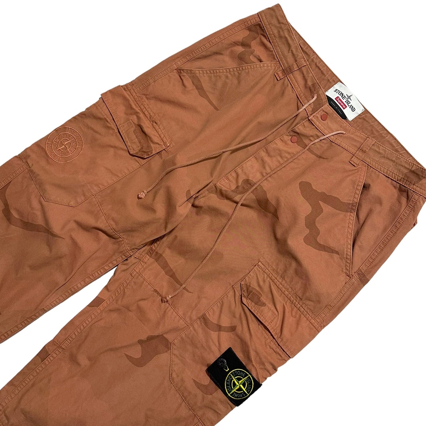 Stone Island x Supreme Desert Camo Cargo Trousers