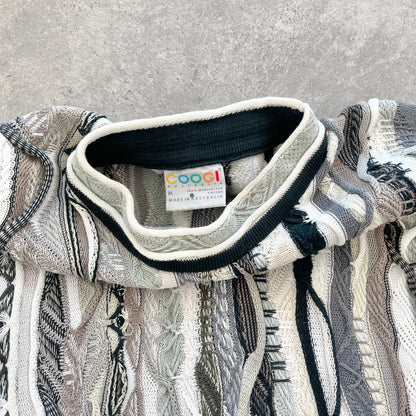 Coogi 1990s heavyweight knitted jumper (M)