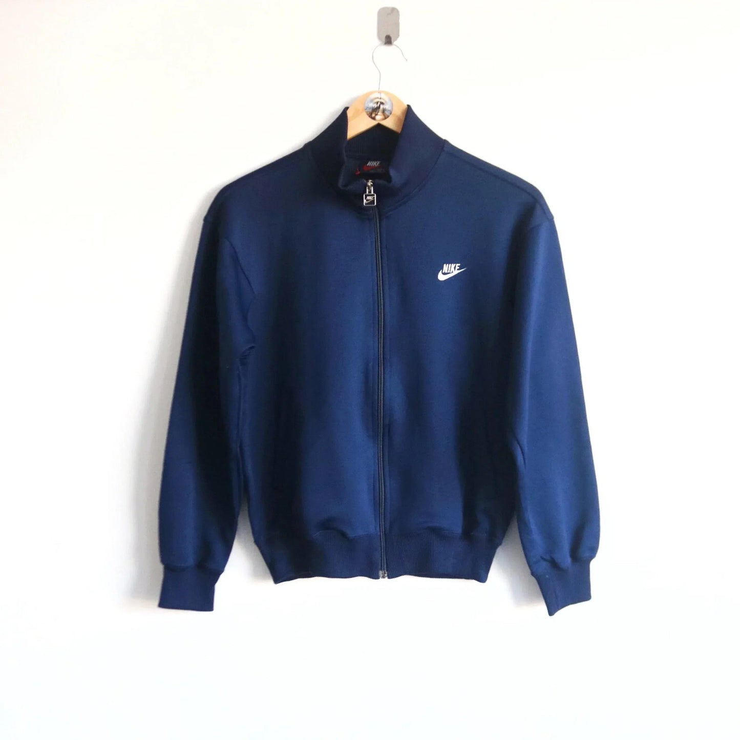 Vintage Nike 80s Blue Tag Track Jacket   (S)  (S)