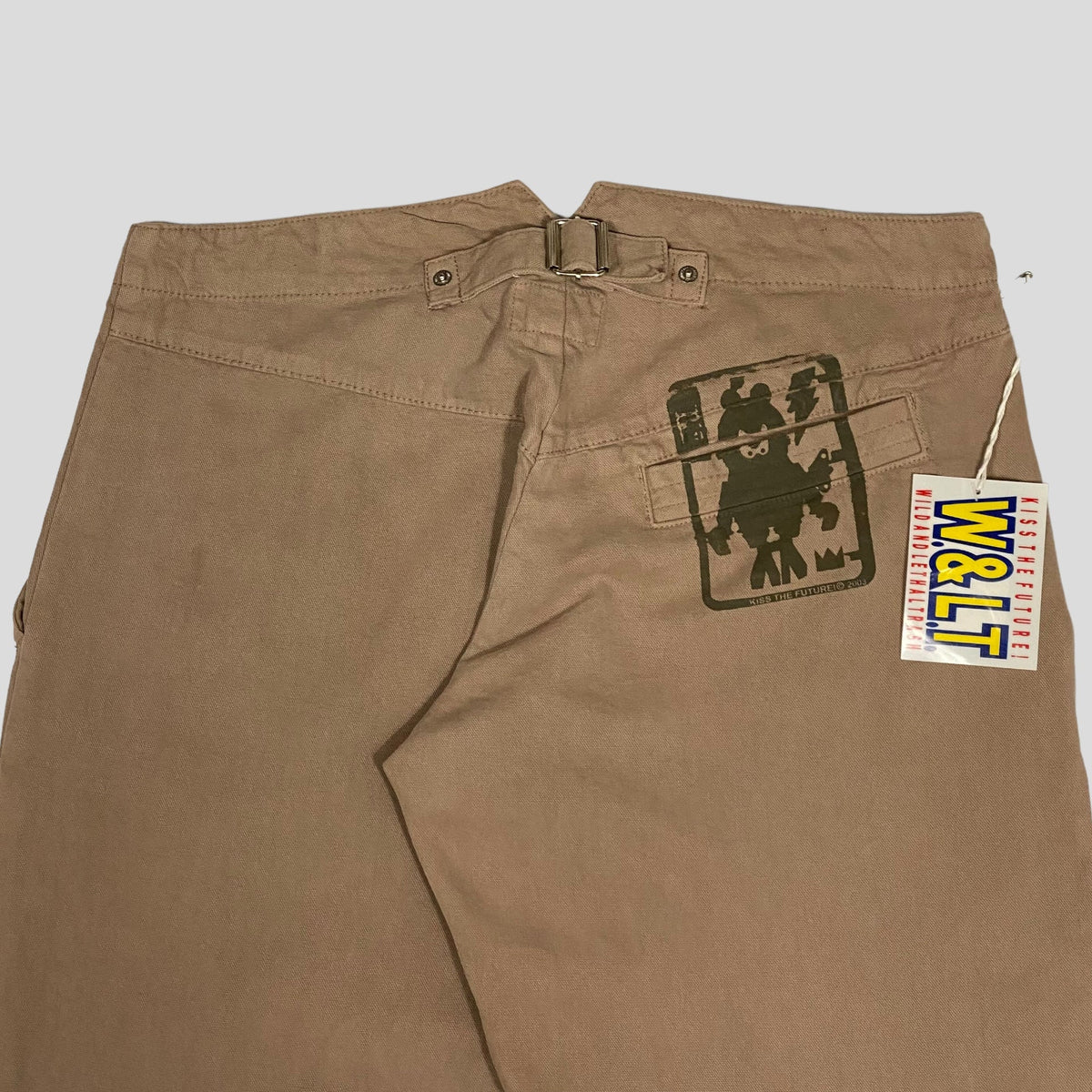 W+LT 2003 Baggy Puk Puk Trousers - 31-34 | Beige