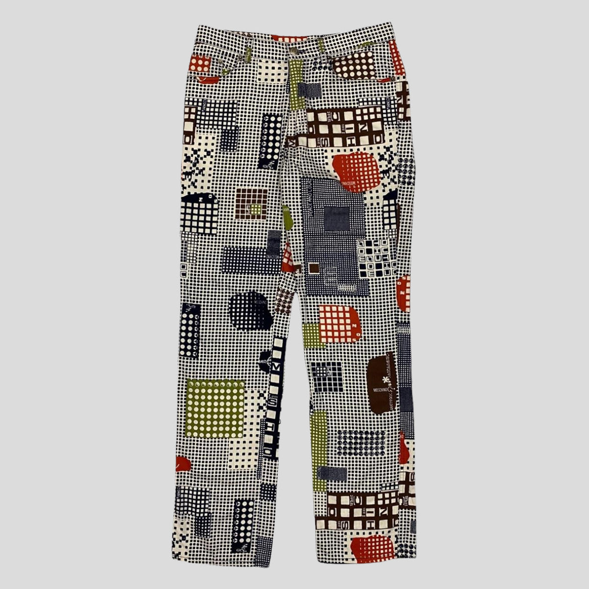Moschino Cheap and Chic 1998 I am What I am Trousers - W31 | Multicoloured