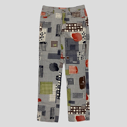 Moschino Cheap and Chic 1998 I am What I am Trousers - W31 | Multicoloured