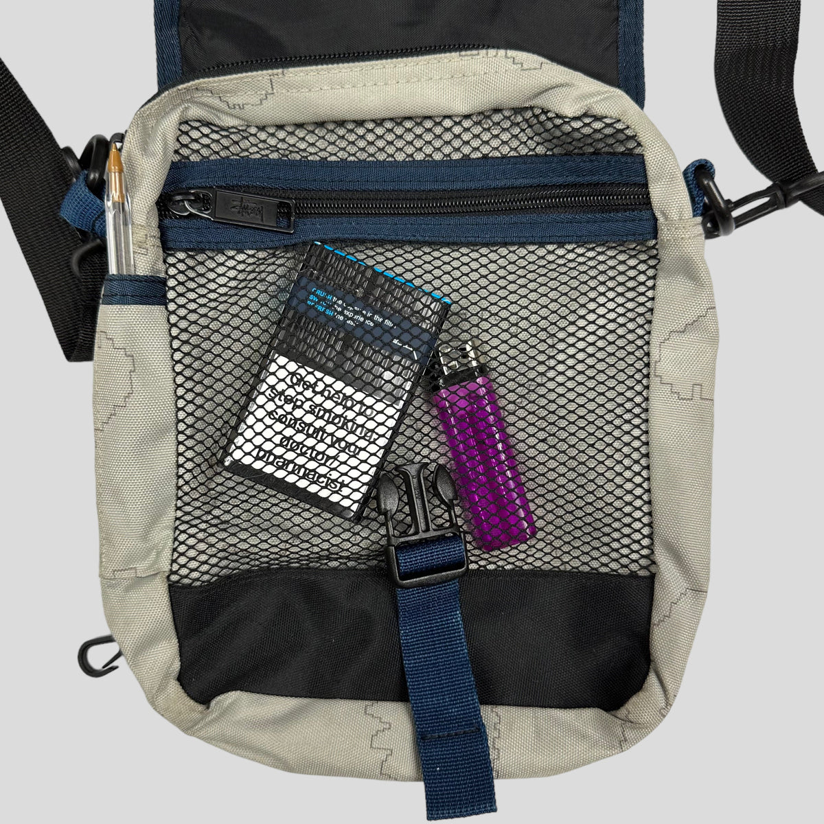 Stussy 90’s Digital Mesh Crossbody Bag | O/S, Camo