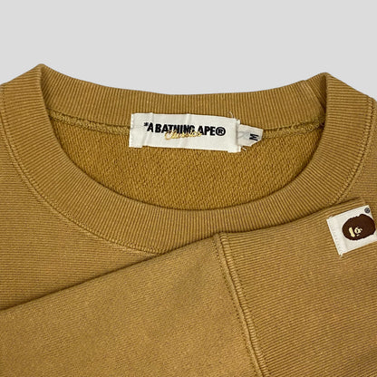 Bape OG ‘08 Baby Milo Crewneck - M | Tan