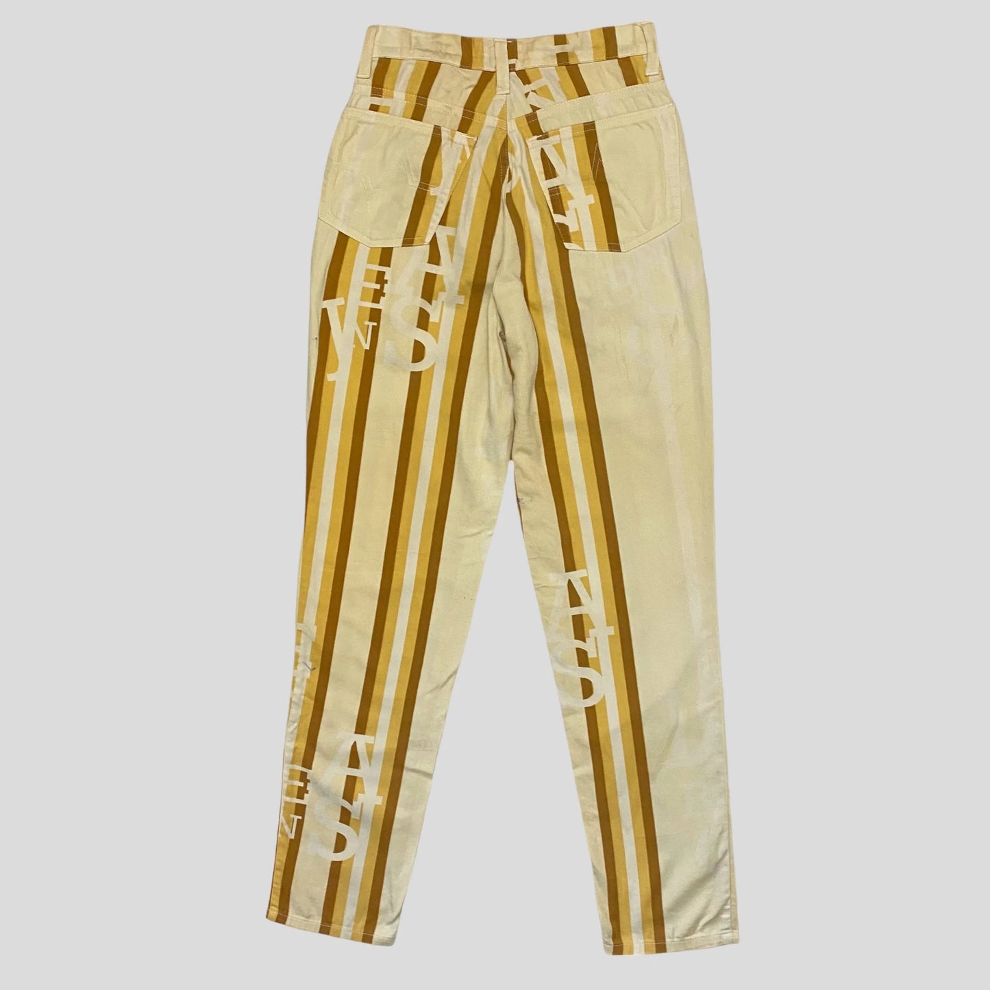 Iceberg Jeans 90’s Striped Logo Jeans - W28