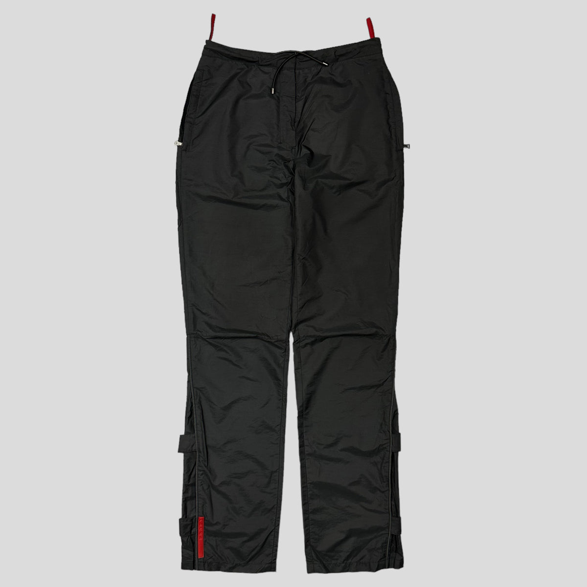 Prada Sport SS99 3M Nylon Utility Trousers - M | O/S, Black