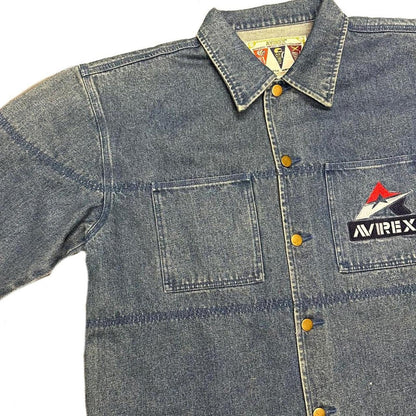 Avirex Denim Jacket ( L )