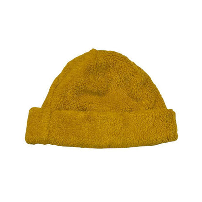 Stone Island Yellow Fleece Beanie