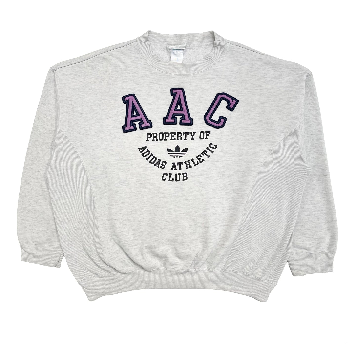 Adidas 90s Athletics Club embroidered sweatshirt (L)