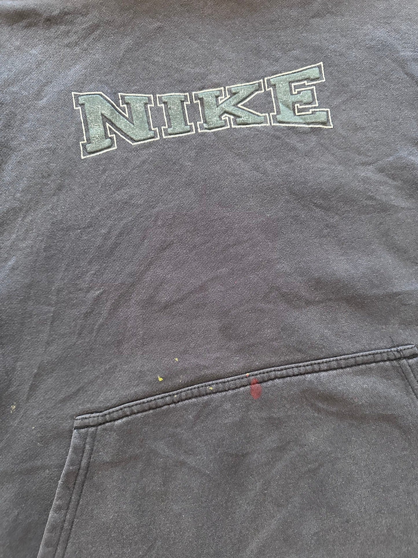 1990's Nike Spellout Hoodie - XL | X-Large, Red
