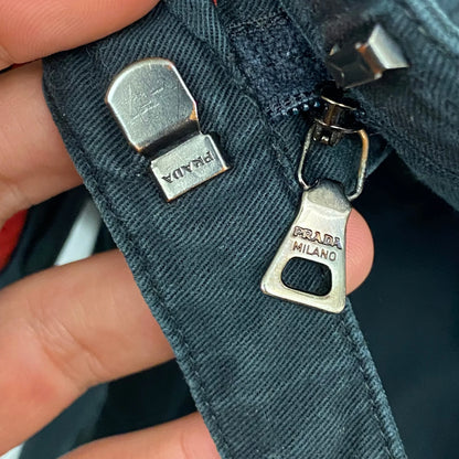 Prada Sport Womens Red Tab Flares - 32