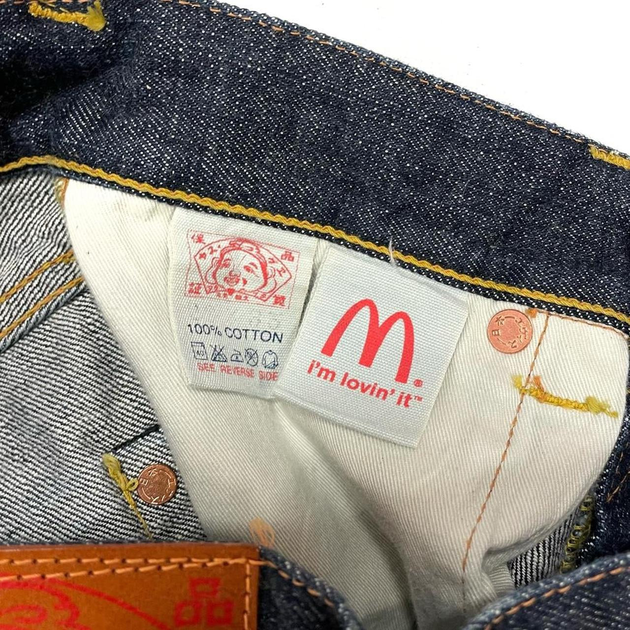 Evisu X McDonald’s Selvedge Jeans ( W29 )