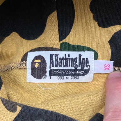 Bape 1st Camo Long Hoodie - S