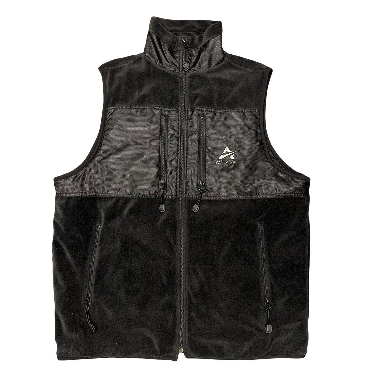 Avirex Fleece Gilet Vest ( M )