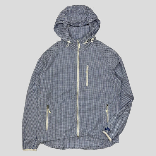 Nike SS11 Gingham Check Jacket - M/L | Medium, Blue
