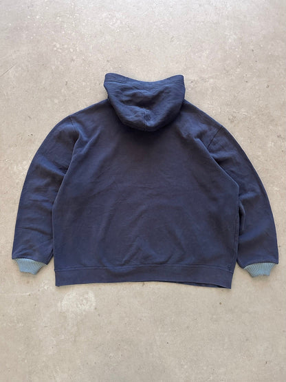 1990's Nike Spellout Hoodie - XL | X-Large, Red