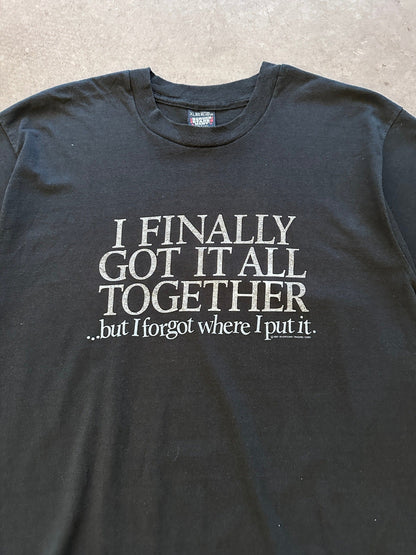 1987 I Finally Got It All Together T-Shirt - XL | X-Large, Red