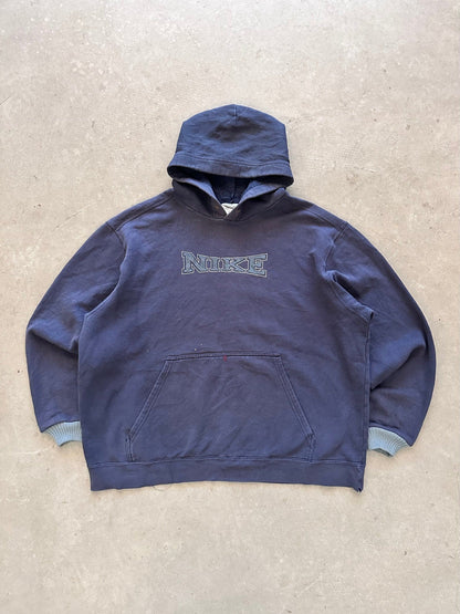 1990's Nike Spellout Hoodie - XL | X-Large, Red