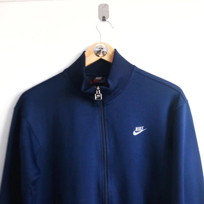 Vintage Nike 80s Blue Tag Track Jacket   (S)  (S)