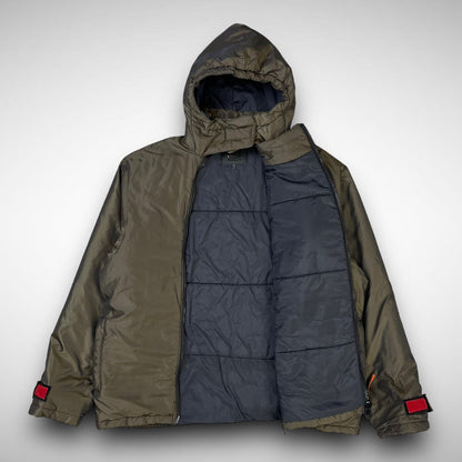 Sodium Dual-Zip Hooded Shimmer Jacket (1990s)