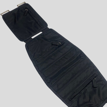 Prada 1999 Nylon Tactical Belt Bag - XS/S | O/S, Black