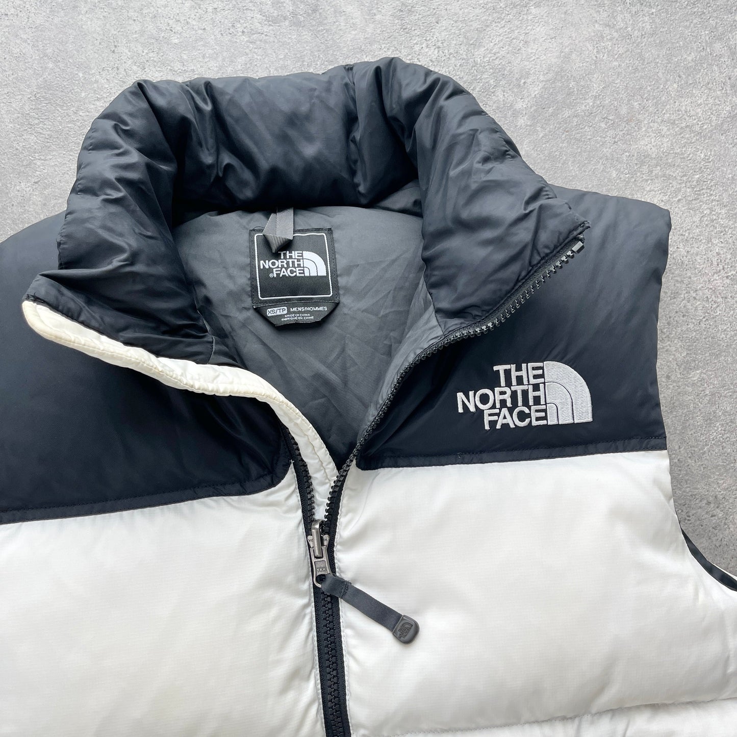 The North Face Nuptse 700 down fill puffer gilet (XS)