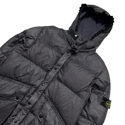 Stone Island nylon opaque tela down jacket