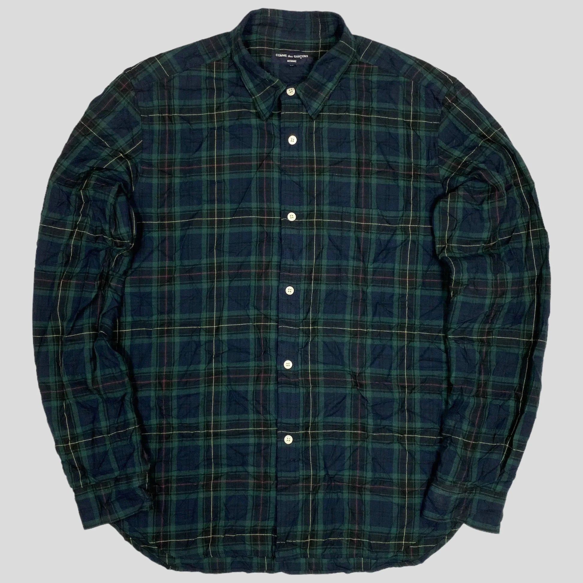 CDG Homme 2014 Crinkle Effect Shirt M – Known Source