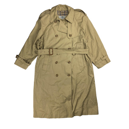 AQUASCUTUM TRENCH COAT  (M)