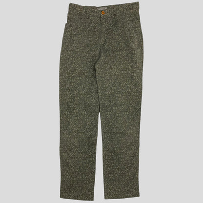 Fendi Fendissime 90’s monogram trousers - w26