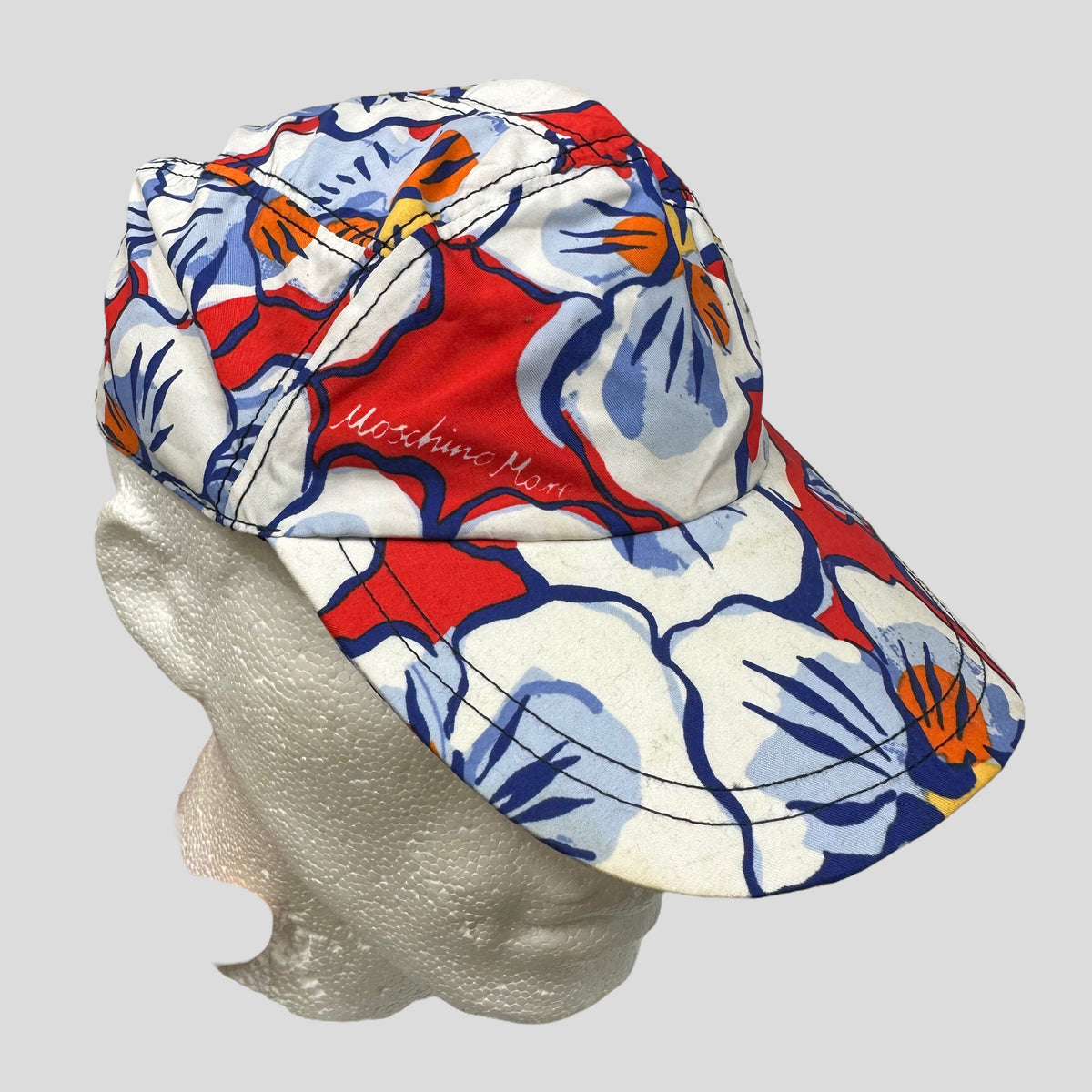 Moschino Mare 00’s Floral Cap - S/M | O/S, Red