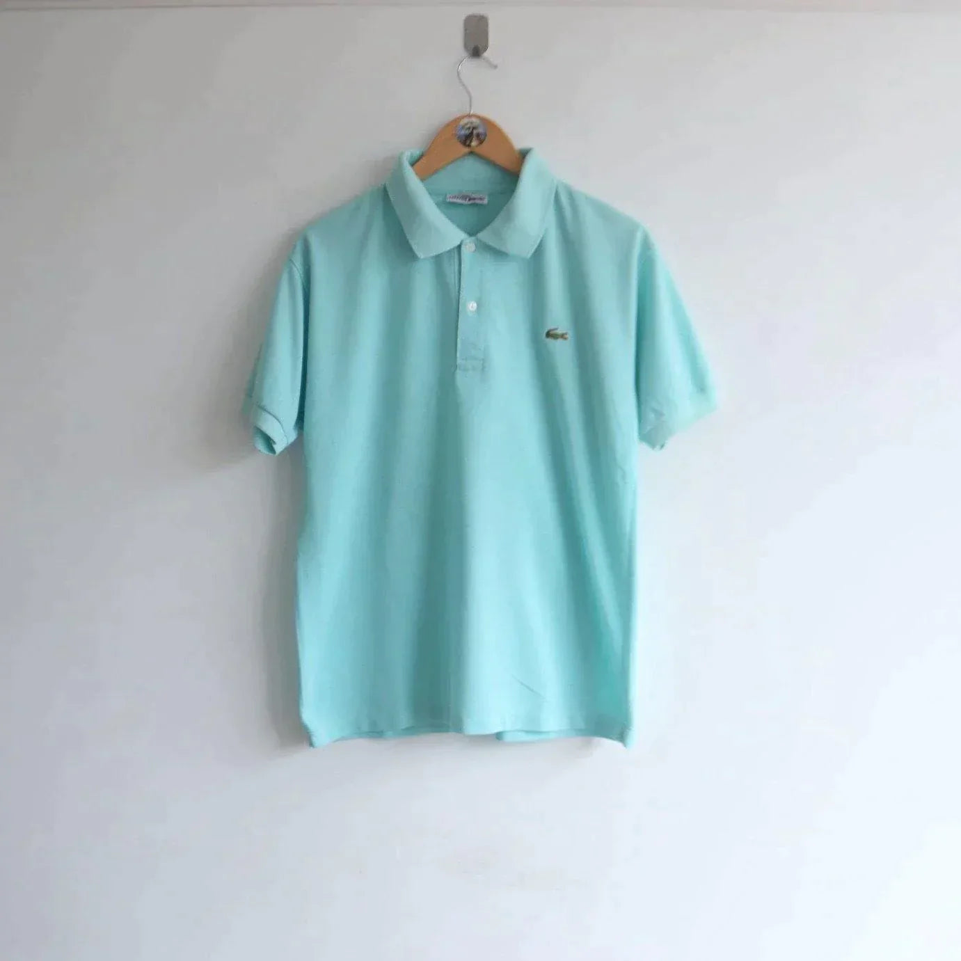 Vintage Lacoste Chemise Polo Mint Green  (L)  (L)