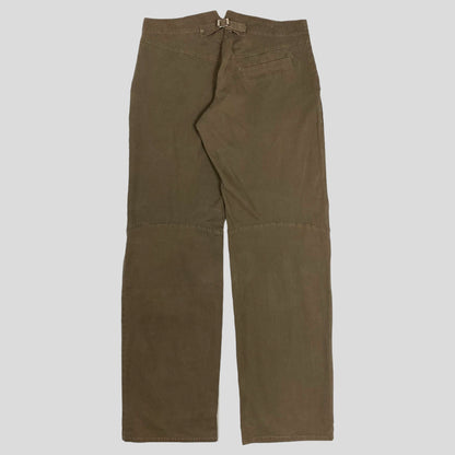W+LT 2003 Baggy Fit Darted Trousers - 30/31 | Grey
