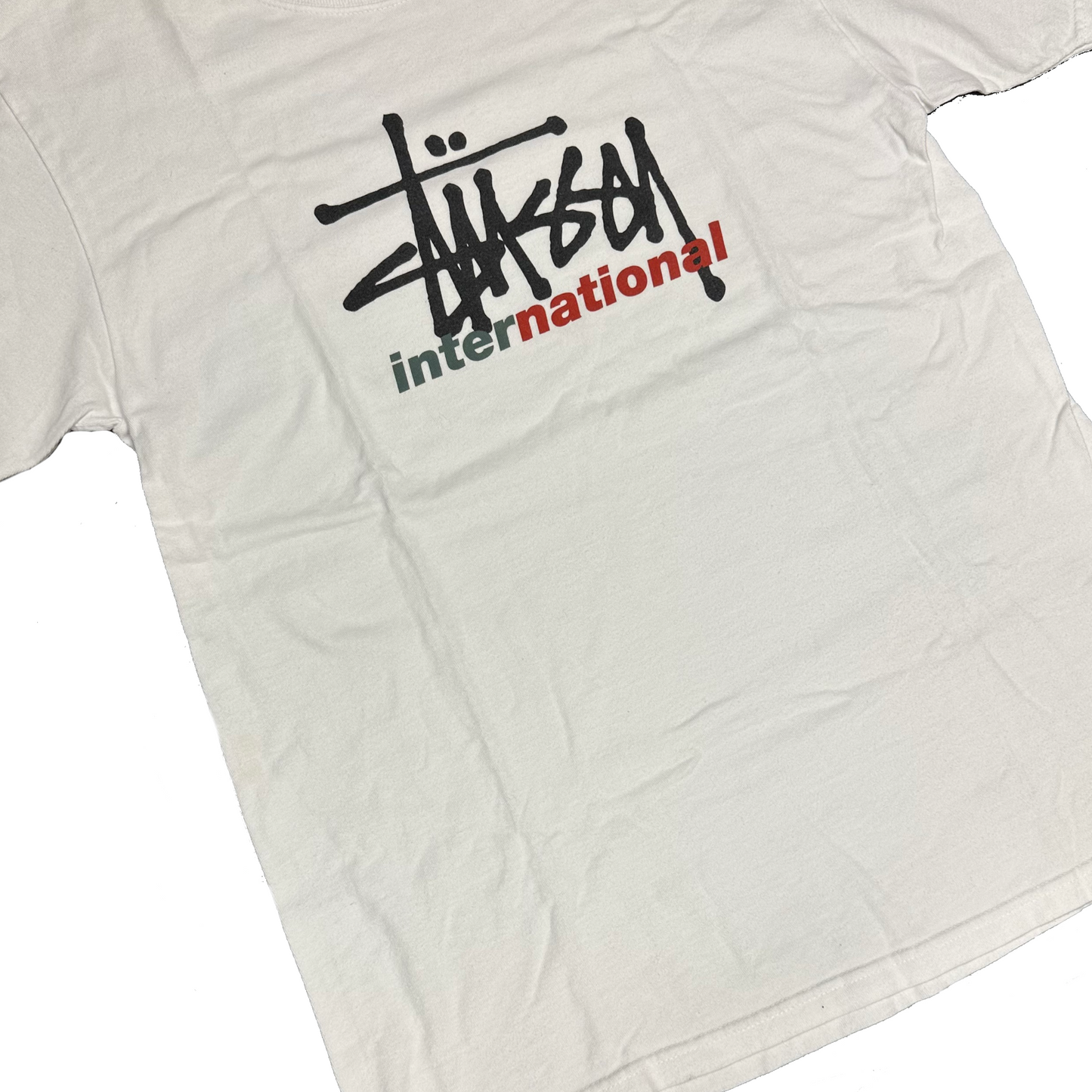 Stüssy International Spellout T-Shirt ( M )