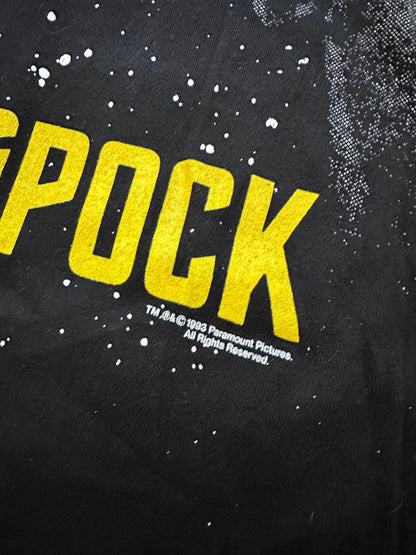1993 Star Trek Spock AOP T-Shirt - XL | X-Large, Red