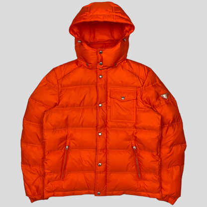 Prada Milano 2020 Orange Nylon Puffer Jacket - IT56 (L/XL)