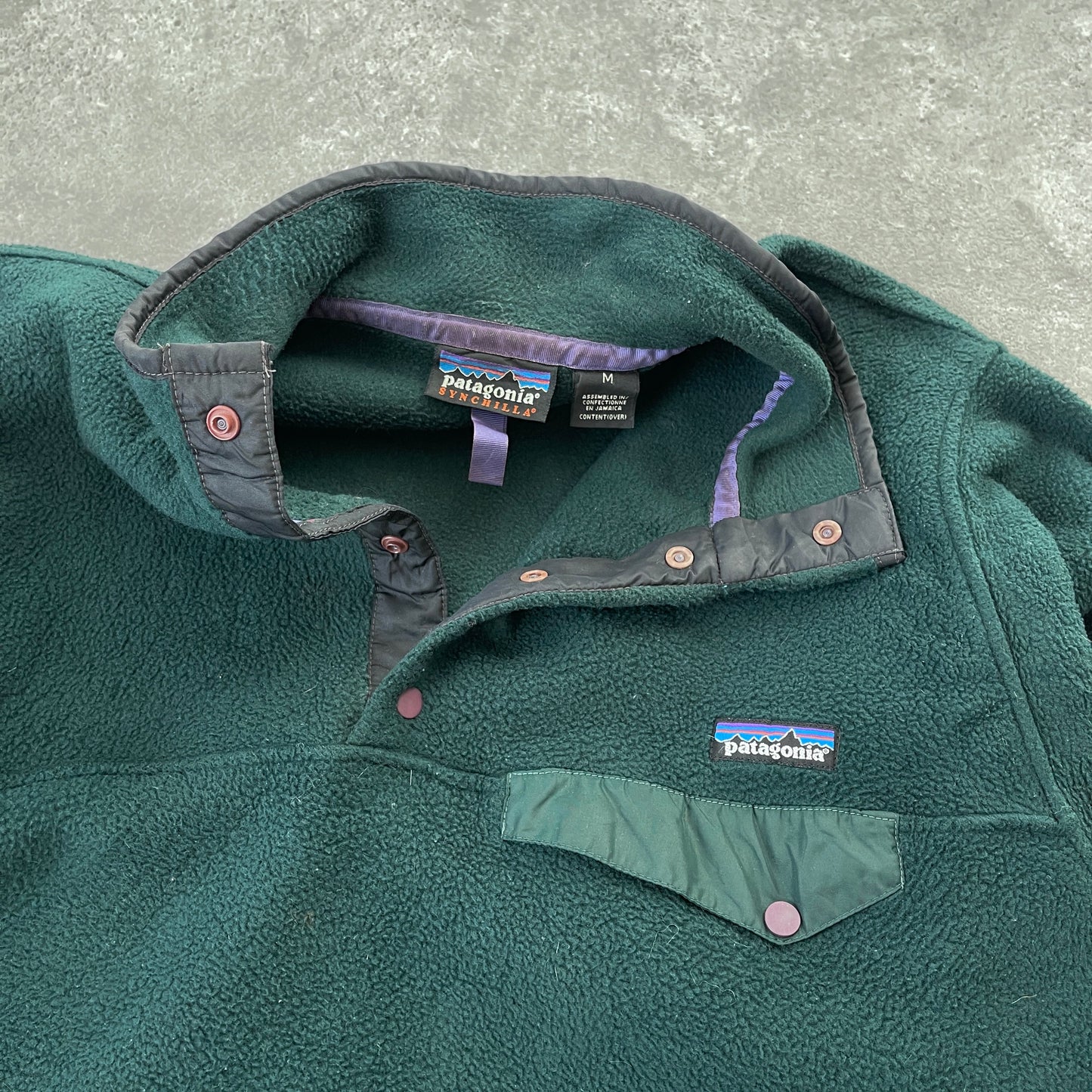 Patagonia Synchilla 2000s Snap-T pullover fleece (M)